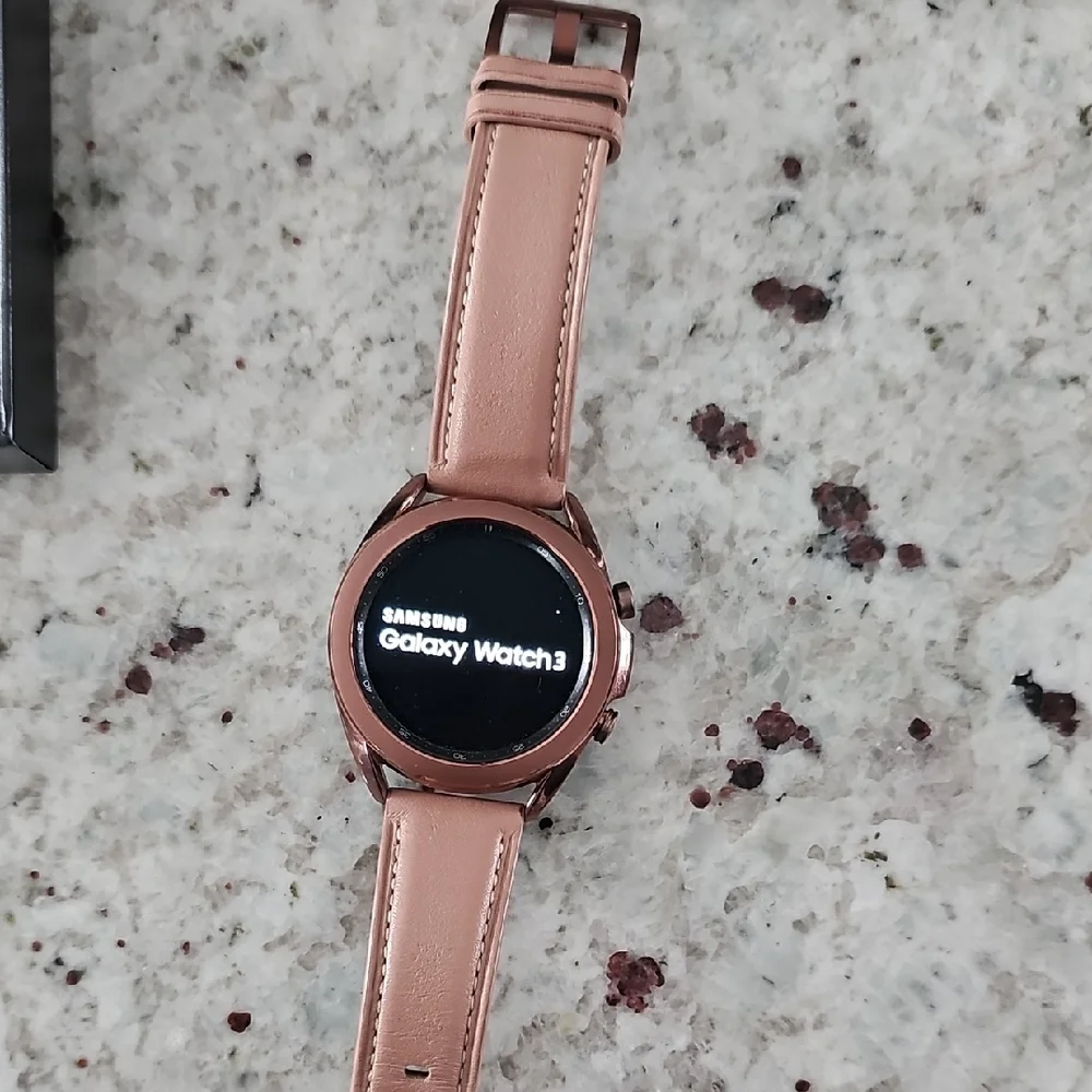 Samsung Rose Gold Smartwatch